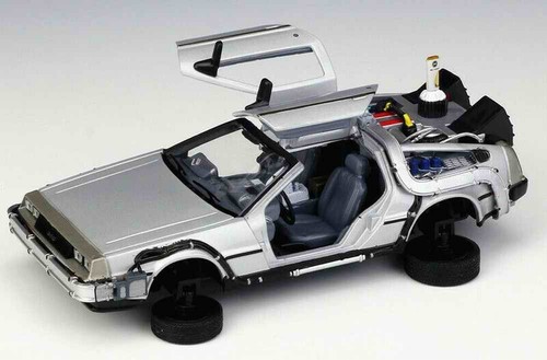 Voiture métal delorean - voiture,