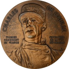 France, Médaille, Charles De Gaulle, Compagnon de la Libération, 1990, SPL