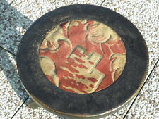 ancien tabouret de piano siège réglable BOIS ancien bois français siècle vintage