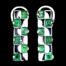 925 Argent Sterling Boucles