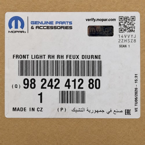 Feu diurne led avant - led, droit