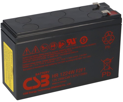 Csb hr1224wf2f1 12v 6ah agm - hr1224wf2f1,