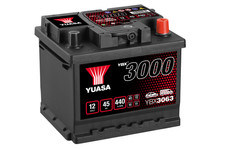 Batterie Yuasa YBX3063 conventionnelles standard 12 V 45 AH 440 AMPS L 207 l 175