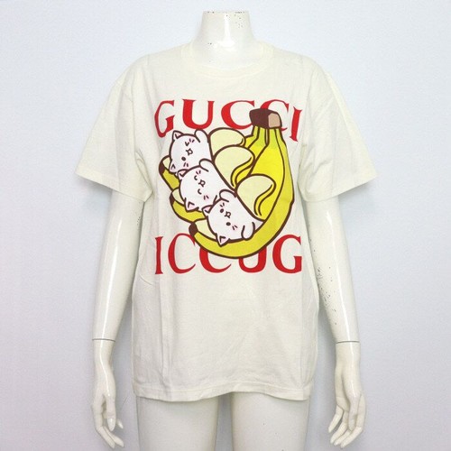 Gucci shirt imprimé banania - gucci,