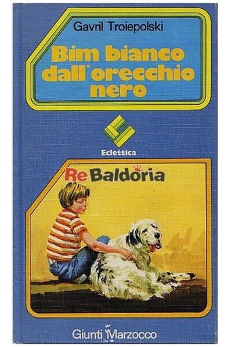 Bim bianco dall - 'orecchio, nero