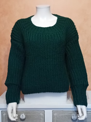 Pull tricoté main - tricoté,