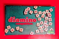 DIAMINO COMPETITION Jeu de société de lettres gay-play Années 70 Complet 