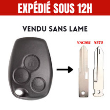 Coque Clé Renault 3 Boutons