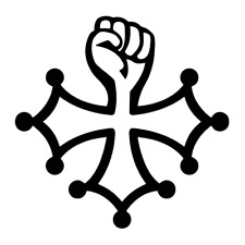 Sticker autocollant croix