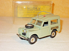 LAND ROVER GENDARMERIE 1965 N°52 NOREV FRANCE JOUET ANCIEN 1/43 PROCHE NEUF BOIT