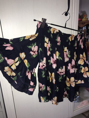 Haut bershka bleu marine - marine, à