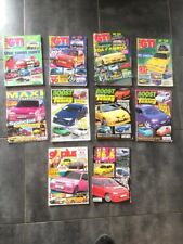Lot de 10 magazines GTI Mag -