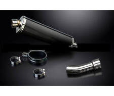 SUZUKI 750 GSXR SRAD -96/99- SILENCIEUX ECHAPPEMENT OVALE CARBONE 450 mm-DELK