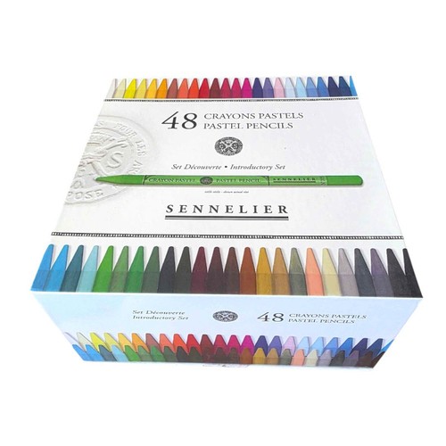 Boite crayons pastel - de,