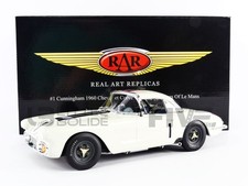 REAL ART REPLICAS 1/18 - CHEVROLET CORVETTE CUNNINGHAM - LE MANS 1960 RAR18013
