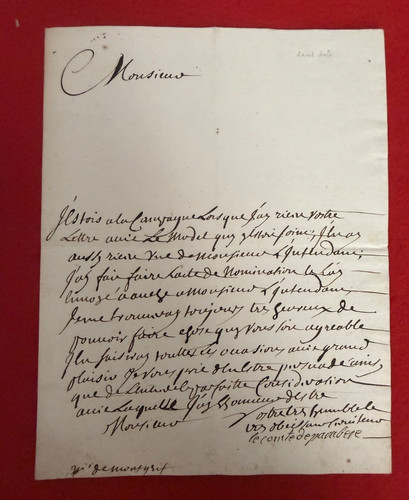 Ct36 lettre autographe - ct36-lettre,