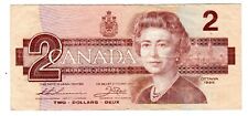 CANADA Billet 2 DOLLARS 1986 OTTAWA P94 QUEEN / REINE ELISABETH 2 QEII BON  ETAT
