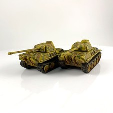 x2 Tank Allemand WW2 Plastique
