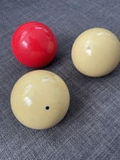 Lot de 3 boites de 3 boules Aramith, Billard français, Carambole
