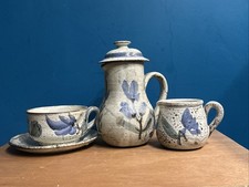 Atelier le Mûrier Gustave Reynaud Vallauris Vintage : Verseuse Pot À Lait Tasse