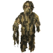 LA VALEUR YOWIE GHILLIE CAMOUFLAGE COMBINAISON AIRSOFT CHASSE TIR CAMO WOODLAND
