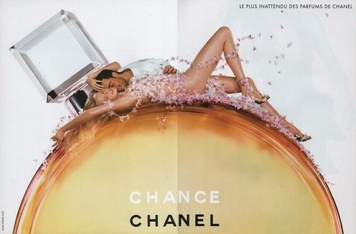 Publicité papier parfum - papier,