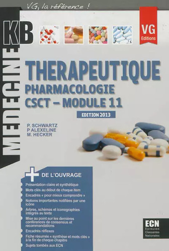 Thérapeutique pharmacologie - thérapeutique,