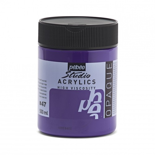 Peinture acrylique violet - acrylique,