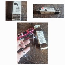Vintage NOS mini allume-gaz flamme caméra pour boîte à cigarettes RARE