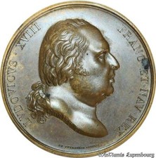 B5522 Medaille Louis XVIII