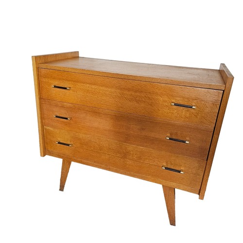 Commode vintage chêne - commode,