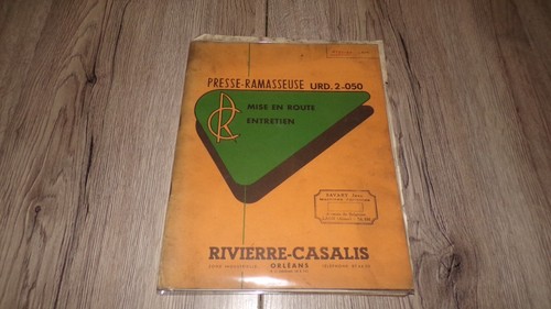 Presse ramasseuse urd 050 - urd, 2.050