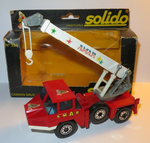 Solido camion grue routiere - solido,