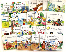 25 livres ALPHABET prénoms de