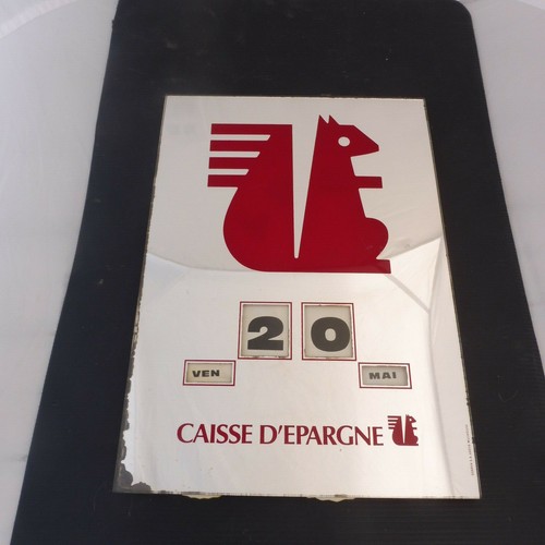 Calendrier perpetuel verre - calendrier,