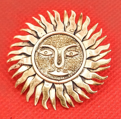Broche vintage visage - broche,