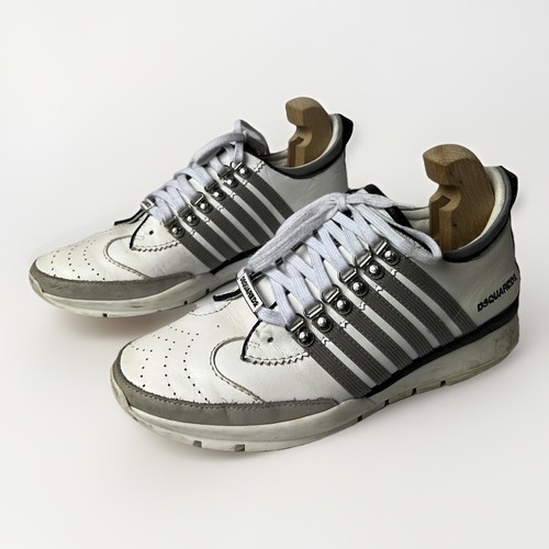 Baskets cuir dsquared2 - baskets,