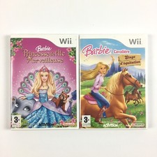 Barbie cavalière Stage d'équitation + Princesse / Lot 2 Jeu Sur Nintendo Wii