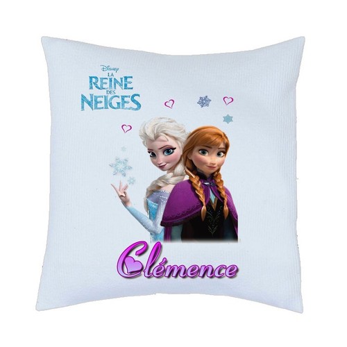 Coussin reine des neiges - la,