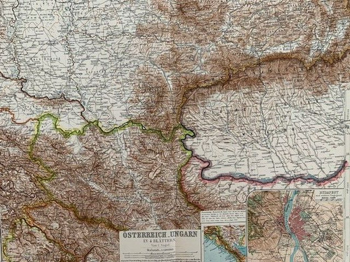 Carte ancienne de - ancienne,