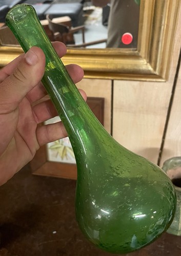 Verre soufflé vase - soufflé,