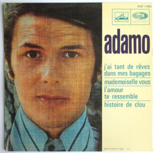 SALVATORE ADAMO - EP "J'AI TANT DE MES RÊVES DANS MES BAGAGES"