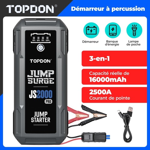 Js2000 pro 2500a - démarreur, de