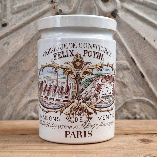 Ancien pot confitures - ancien,
