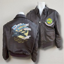 WW2 Leather A2 Jacket P-61