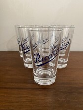 Verre Publicitaire RICARD Rare Boîte de 6 Bleu Collection Rétro 14cl Kit 50 ans