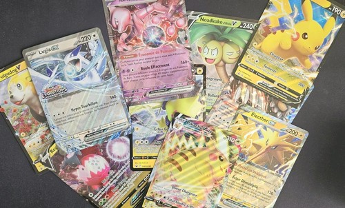Lot cartes pokémon v - ex,