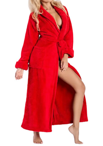 Peignoir long dkaren eliza - peignoir,