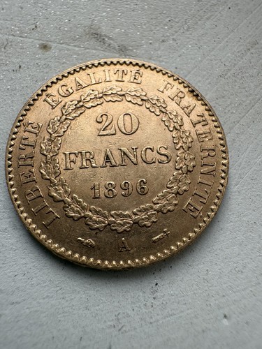 Francs génie 1896 a - génie,