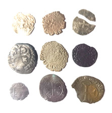 9 monnaies Féodales - Billon - Dont une Obole Bléso-chartrain(CHATEAUDUN)